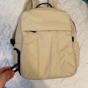 Calpak beige backpack